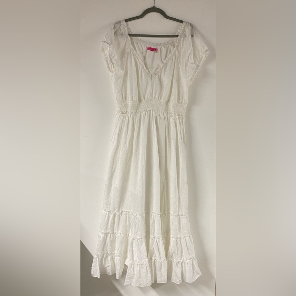 Betsey Johnson White Dress XL